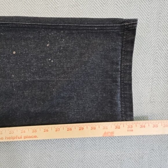 RK Jeans Co Premium Denim Jeans Men's W40 L34 Wide Leg Relaxed Dark EUC - Picture 6 of 12